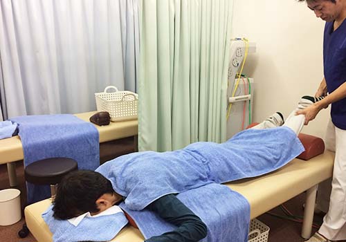 なさき整骨院・治療風景